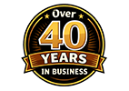 Over 40 Years in Business