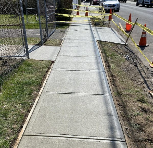 pic31 Sidewalk Installation