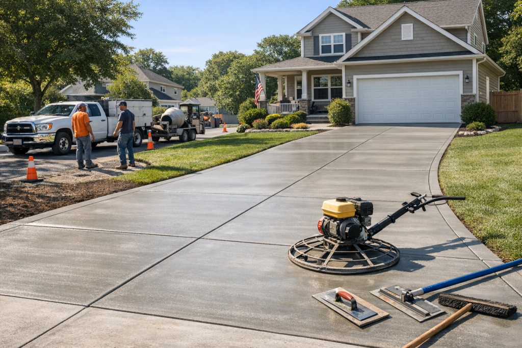 Complete Concrete Driveways Solutions in Wyandanch, NY