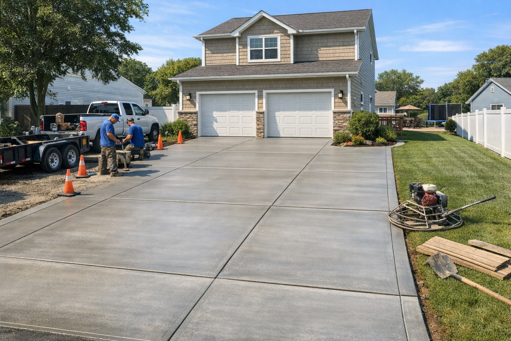 Concrete Driveways Specialists in Copiague, NY