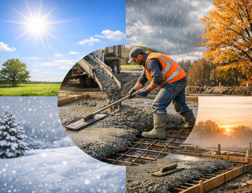 Best Time for Concrete Work: How Weather, Season, and Timing Affect Results