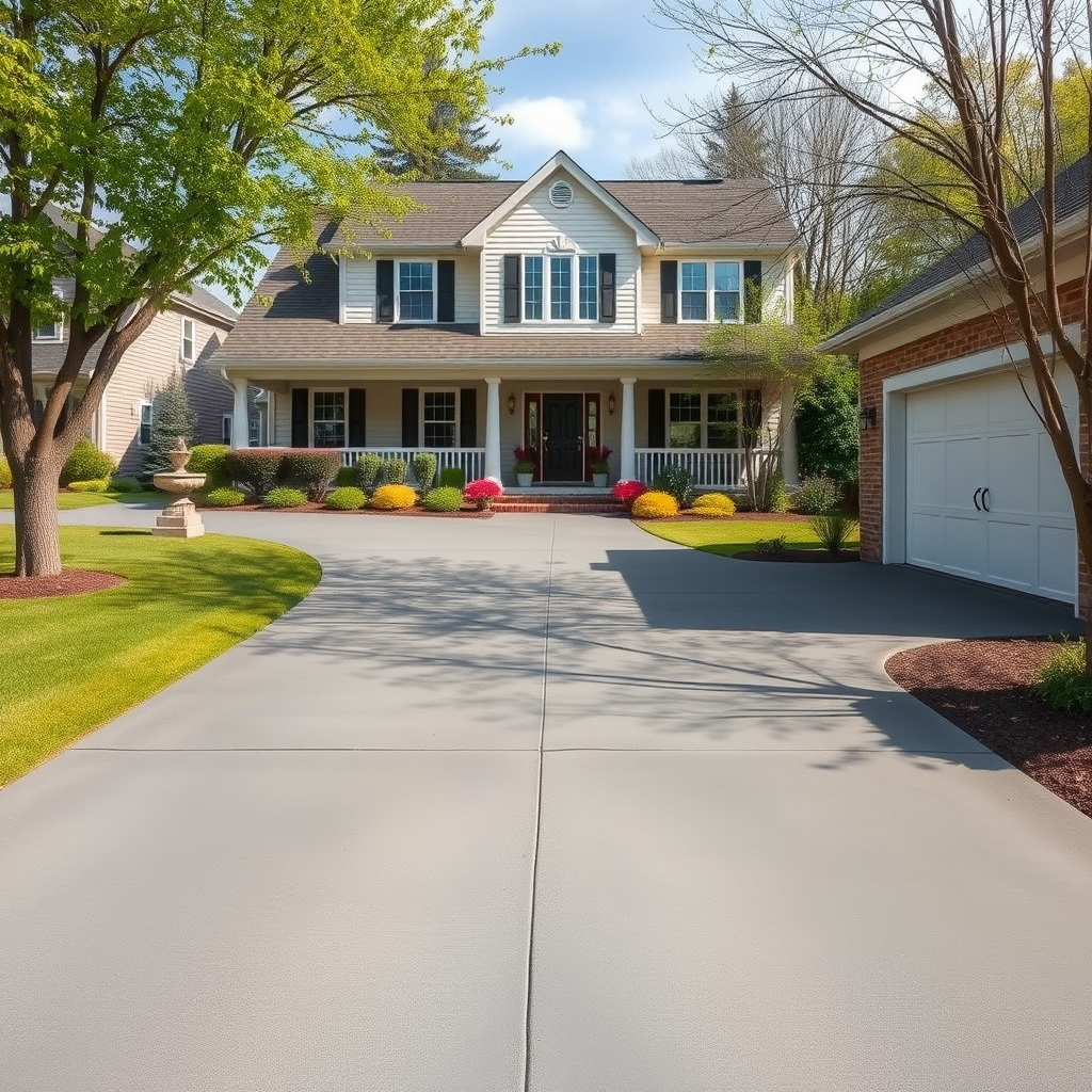 Full-Service Cement Driveway in Levittown, NY