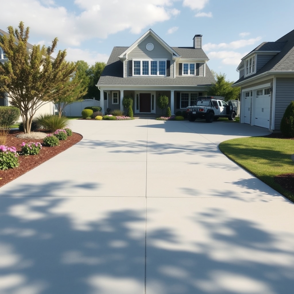 Professional Cement Driveway in Hampton Bays, NY